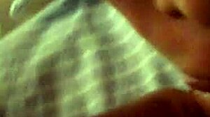 Lila boldly swallows cum in amateur European blowjob with French flair.