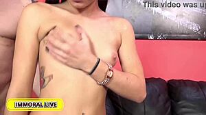 cutie kharlie stones first porn casting turns into hardcore fucking