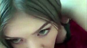 Amateur lesbian couple enjoys oral sex with girlfriend licking to orgasm