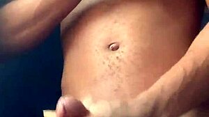 First time jerk off with massive monster cock cream