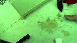 Gangbang heats up at the diners with blonde milf banging and wet pussy orgasms in rough group action!