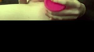 horny british slut gives girlfriend experience with toys and squirting orgasm