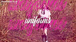 Brunette Tells You How To Wank Your Cock In Her Nightie!