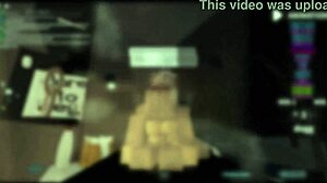 hey, this slut gets gangbanged in a roblox condo with doggystyle and cowgirl riding