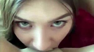 Amateur lesbian couple enjoys oral sex with girlfriend licking to orgasm