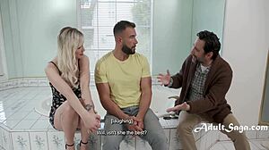 Blonde Milf Kenzie Taylor In Anal Threesome With Will Pounder