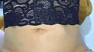 oh man i love how this skinny blonde squirts multiple times from toy and finger play