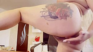 Naked Big Tits Blonde Masturbates Pussy And Ass