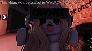 She got punished for being annoying in roblox bot