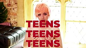 Posh 18 Year Old Redhead Plays With Spit And Makes Herself Cum In Lingerie!