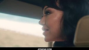 sara and vince karter dive into interracial threesome with latina milf in stockings during wild public casting interview adventure