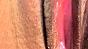 Wife enjoys intense hotel session with well-endowed black guy, cumming hard on his cock while husband films and joins in the cum finale.