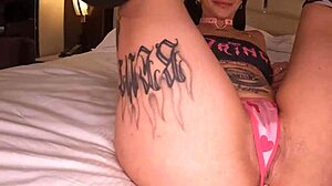 finnysplayhouse licks luna baby wet pussy and big ass in bedroom pov