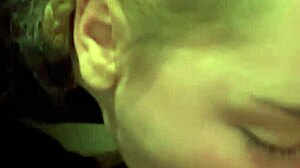 she gave an early morning blowjob that ended with her swallowing his cum load