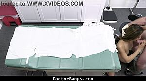 Whoa, this shy teen patient gets wild with the doctor and nurses in a hot 4some! 🔥👩‍⚕️