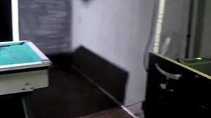 I Feel So Aroused Giving Blowjob On Pool Table To That Big Cock Guy