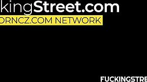 He Invited Busty Amateur With Huge Tits And Big Clit For Street Cream And Intense Blowjob Action