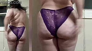 Slut Displays Her Curvy Body Compilation