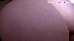 Kyara Nyx and Cris Angelo in private French anal creampie session