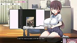 masyousyoujo engages in all conversations throughout the story