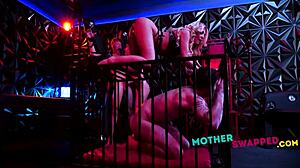 milfs turn bratty stepsons into submissives by swapping in gangbang