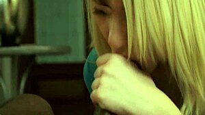 blondie mom takes huge black cock in intriguing anal session with heels and fishnets