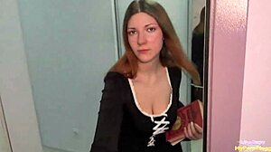 retaking exam leads to hard fucking with young teacher in doggystyle skirt action