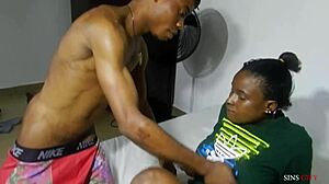 ebony milf, ready for hardcore group orgy with asian indian friends fucking wet big ass pussy before morning lectures?