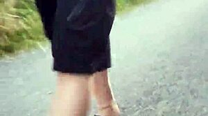 Hey, are you into nylon feet in Birkenstocks for a morning walk outdoors?