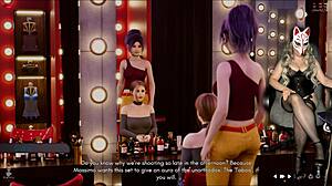 i'm in just stockings for a naughty game session as ms denvers in ep 66