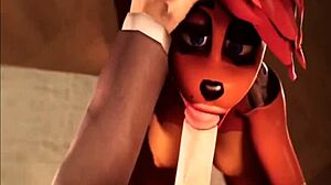 Toy Freddy Sparks Intense Anal and Facial Action