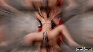 Juan Loco enjoys a pumpkin pie until Cory Chase arrives with a genuine alternative in Bangbros video