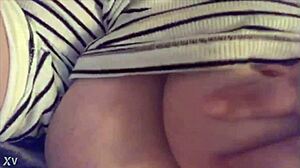 big boob rub session gets me so turned on 😏