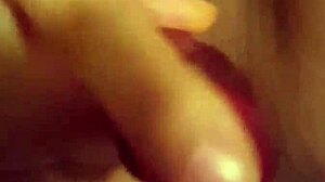 uh my big tits girlfriend playin with herself usin dildo pt 1...