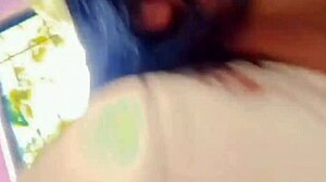 Latina Babe Teases with Pillow Riding and Deep Dildo Insertion for Intense Pleasure