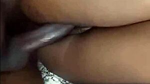 African Teen Gets Fucked Hard With Cum In Pussy