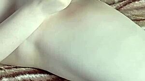 redhead russian girl with big ass reaches orgasm riding washing machine and using vibrator in homemade setup