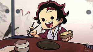 demon slayer nezuko in monster adventure action