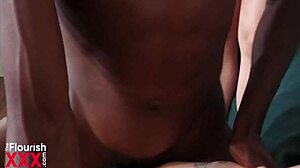 petite latina stephanie saint joins zaria nova for threesome with muscular ebony soccer player in doggystyle action