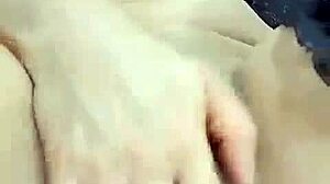 oh man i love how this skinny blonde squirts multiple times from toy and finger play