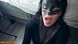 Amateur Milf Millie Fox Swallows Huge Cum Load From Monster Cock! She Plays With Jizz In Close-Up Facial