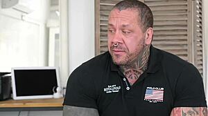 whoa this shaved redhead teen is a total sex addict with monster cock action 😈🍆