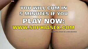 big ass on vacation gets wild with horny pussy diving!