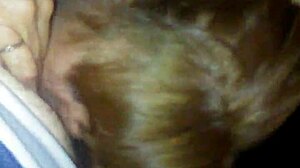 Kimberlie starts blowing big cock. She handles the monster cock with deep suction.