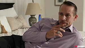 slut wife blows 4 of hubbys friends in wild blowbang with cumshots and dirty talk