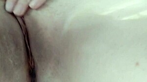 Amateur babe Mary explores her smooth area on webcam reaching intense peak