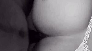 Tuga Blonde Bent Over in Thong Panties