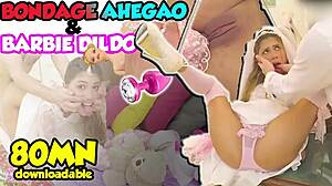 trailer 1 with b nicols in bondage getting facial slaps and barbie doll dildo 😏🔗