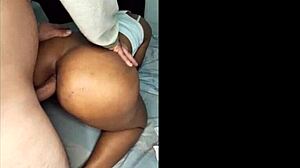 Big-Ass Whore Agrees to Anal Sex in Exchange for Cash