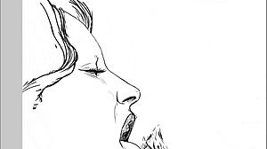 Hey, check this speed drawing of an FFM threesome by artist Kramer Krameroff with ass licking and swinging action.